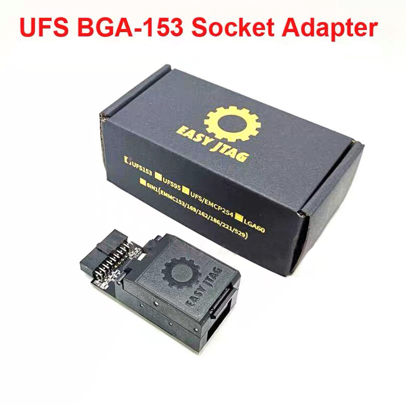 ซ็อกเก็ต UFS/EMMC BGA-153 Easy-JTAG Plus Box
