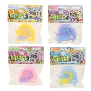 Vente directe usine – Jouets anti-stress en forme d'escargot à pression, personnalisables, à récupération lente, pour filles - Product Image 6