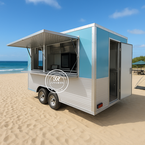 Camion <span class=keywords><strong>de</strong></span> restauration rapide carré personnalisé avec <span class=keywords><strong>station</strong></span> <span class=keywords><strong>de</strong></span> bar mobile pour la restauration Hamburger Pizza Snack pour restaurants <span class=keywords><strong>de</strong></span> rue Services <span class=keywords><strong>de</strong></span> puces - Product Image 4