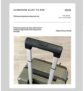 Maleta Multifuncional Dos en Uno de 20 Pulgadas con Ruedas, Desmontable, Tipo Mochila, Unisex, para Negocios, con Candado y Asa Extensible - Product Image 5