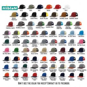 Gorra Richardson 112 de 5 Paneles con Parche de Cuero y Logotipo Personalizado, Estilo Casual para Exteriores, Ajustable, con Cierre a Presión, para Adultos, Venta al Por Mayor BSCI - Product Image 3