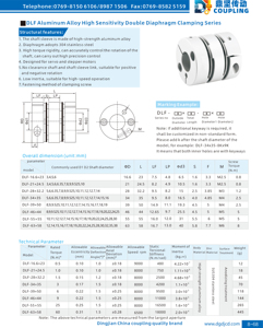Khớp nối trục thép linh hoạt dlf cho máy in động cơ điện khớp nối trục servo OEM hỗ trợ - Product Image 6