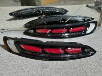 Nuevas Luces Traseras LED Rojas para Mercedes Benz AMG GT C190 2015-2018, Actualización de Luces de Freno, Direccionales y Reversa, Conexión Plug+Play