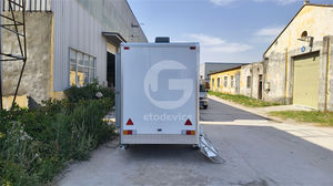 Remorque portative moderne de douche de toilettes pour l'extérieur Fourniture d'usine avec des remorques de toilette de prix bon marché à vendre - Product Image 5