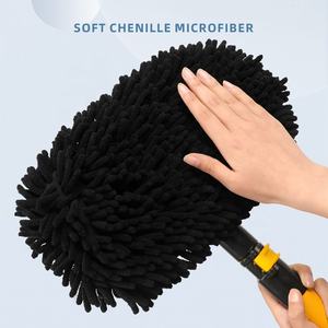แปรง<span class=keywords><strong>ล้าง</strong></span>รถแบบมีด้ามจับยาว หุ้มด้วยไมโครไฟเบอ<span class=keywords><strong>ร์</strong></span> พร้อมชุดอุปกรณ์ทำความสะอาด สำหรับการทำความสะอาดรถยนต์อย่างมีประสิทธิภาพ - Product Image 6