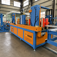 Machine de laminage de film plastique électrique PLC, machine d'emballage automatique, haute productivité
