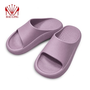Sandalias Cómodas de Plataforma EVA con Diseño de Nube, Colores Personalizados, Venta al por Mayor, Suela Gruesa y Suave, Pantuflas para el Hogar - Product Image 4