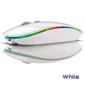 Rechargeable Wireless Keyboard and Mouse Combo Backlight Jiggler mouse Ultra-thin Keyboard Mouse Set for Laptop <b>Computer</b> - Product Image 3