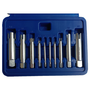 Yili Hardware <b>Tap</b> Extractor Set M4 M22 10 Pc <b>Plastic</b> Box Carbon Steel Bright Finish Home Use - Product Image 1