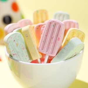 Caramelos Explosivos con Sabor a Frutas Variadas, Caramelos en Forma de Helado, Caramelos Prensados en Tableta, Caramelos de Leche Saltarines, Venta al por Mayor - Product Image 4