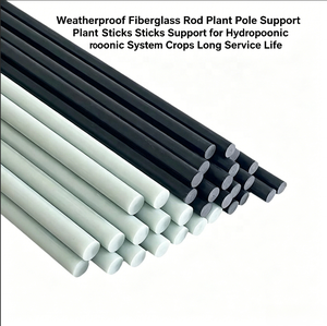 Varillas <span class=keywords><strong>de</strong></span> Fibra <span class=keywords><strong>de</strong></span> Vidrio Resistentes a la Intemperie <span class=keywords><strong>para</strong></span> Soporte <span class=keywords><strong>de</strong></span> Plantas en Sistemas Hidropónicos, Servicio <span class=keywords><strong>de</strong></span> Corte <span class=keywords><strong>de</strong></span> Cultivos, Larga Vida Útil - Marca JIA HANG - Product Image 3