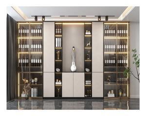 Modern Luxury bar Wine Storage Room Cabinet Glass Wine Cabinet <strong>Furniture</strong> - Product Image 1