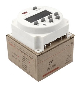 Controlador de temporizador digital CN101A 12V 24V 110V 220V Interruptor de temporización de potencia Relé de temporizador programable 16A - Product Image 1
