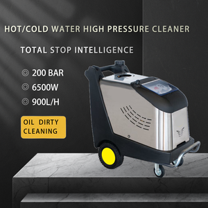 Nettoyeurs haute pression à eau chaude et froide 6000W pour l'élimination de la rouille, de la saleté <span class=keywords><strong>grasse</strong></span>, 200 bars, nettoyeurs haute pression électriques pour atelier d'usine - Product Image 2