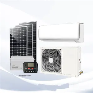 Risparmio energetico verde connesso alla rete aria condizionata solare con 2 pannelli solari 500W 12K