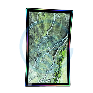 43 inch khung nhôm LED/LCD cong màn hình cảm ứng màn hình - Product Image 3