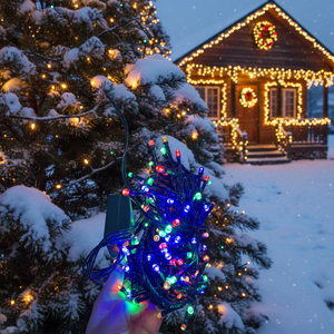 All'ingrosso multicolore luci a LED 60CM X 94M caldo materiale in rame bianco alimentazione USB per decorazioni natalizie all'aperto - Product Image 3