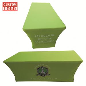 Funda de licra personalizada para mesa de bar, cubiertas para mesas, mantel para fiestas y bodas, mantel para mesa - Product Image 1