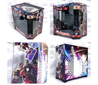 Penjualan Teratas Praktis M-Atx Blessings for a Beautiful World Vivian Megumin Casing Komputer Ramah Lingkungan untuk Penggunaan di Rumah