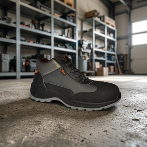 Bota DE SEGURIDAD unisex ultraligera y flexible con cordones, calzado Premium español, listo para la exportación, estándar CE - Product Image 3