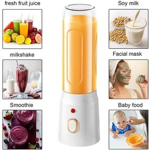 Presse-agrumes électrique sans fil portable, rechargeable par USB, petit modèle pour la maison, le dortoir et l'extérieur - Product Image 2