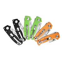 Navaja Plegable de Bolsillo con Hoja de Acero 440C de 3 Pulgadas con Punta Clip, Mango G10 y Bloqueo Trasero para EDC, Herramienta para Camping al Aire Libre, Venta al por Mayor OEM