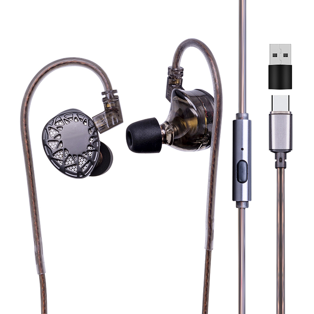 CE Certified JL Chipset In-Ear Monitor Musicians Earbuds with Hi-Fi Bass Type-C IPX4 Waterproof OEM Custom Headphones