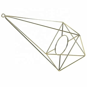 Negro Metal jardín decorativo jardinera colgante de pared macetas de pote de flor para la decoración del hogar - Product Image 6