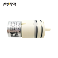 Pompe à micro-diaphragme à 3 chambres AP12110, prix d'usine, 1,1 L/min, 12 V CC, mini pompe d'échantillonnage d'air