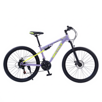Sepeda Gunung Anak 2026 Baru 20 Inch Garpu Baja untuk Anak Usia 10 Tahun, Suspensi Penuh, Rem Cakram, Single Speed