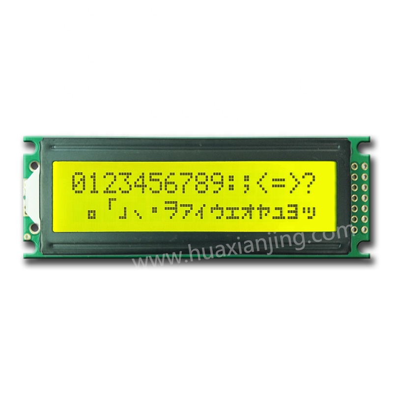 Wholesale 1602H Original Manufacturer 16character x 2line Yellow Green LCD Display Module