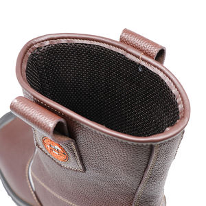 MAXITOUGH-Zapatos de construcción de corte alto, cómodos zapatos de seguridad con punta de acero industrial, botas de protección laboral antiestáticas - Product Image 6