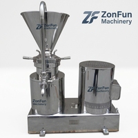 Moulin colloïdal vertical en acier inoxydable de haute qualité pour le broyage de piments, de pâte de cacao et le traitement des noix