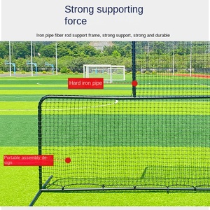 עמיד בייסבול צנוד <span class=keywords><strong>l</strong></span> נטו 117x29 x14 ס "מ נייד מקורה/בחוץ חבטות למתחילים - Product Image 3