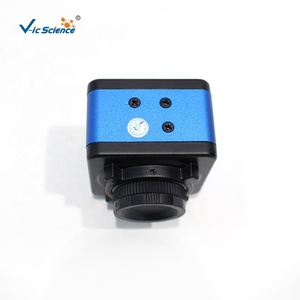 Cámara Industrial USB <span class=keywords><strong>de</strong></span> 12MP sin Necesidad <span class=keywords><strong>de</strong></span> Drivers, Interfaz CCD <span class=keywords><strong>de</strong></span> 0.5x, <span class=keywords><strong>Microscopio</strong></span> Trinocular Biológico con Ocular Electrónico - Product Image 4