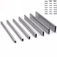 Fer U Forme 20Ga Lisse Galvanisé Clous Fil Stepels Pin Brad 1006J Canapé Pin 1010J Agrafes Taille 1013J Pour Meubles En Bois