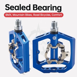 Pedales de Bicicleta Plegables <span class=keywords><strong>SPD</strong></span>-103, Venta al por Mayor de Fábrica, Piezas de Bicicleta de Montaña/Carretera, Pedales de Bicicleta Autoblocantes <span class=keywords><strong>SPD</strong></span> de Aluminio CNC - Product Image 4