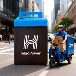 Paquete de Baterías de Litio Lifepo4 2v 2=30ah de Fábrica Hellopower para Motocicleta - Product Image 1