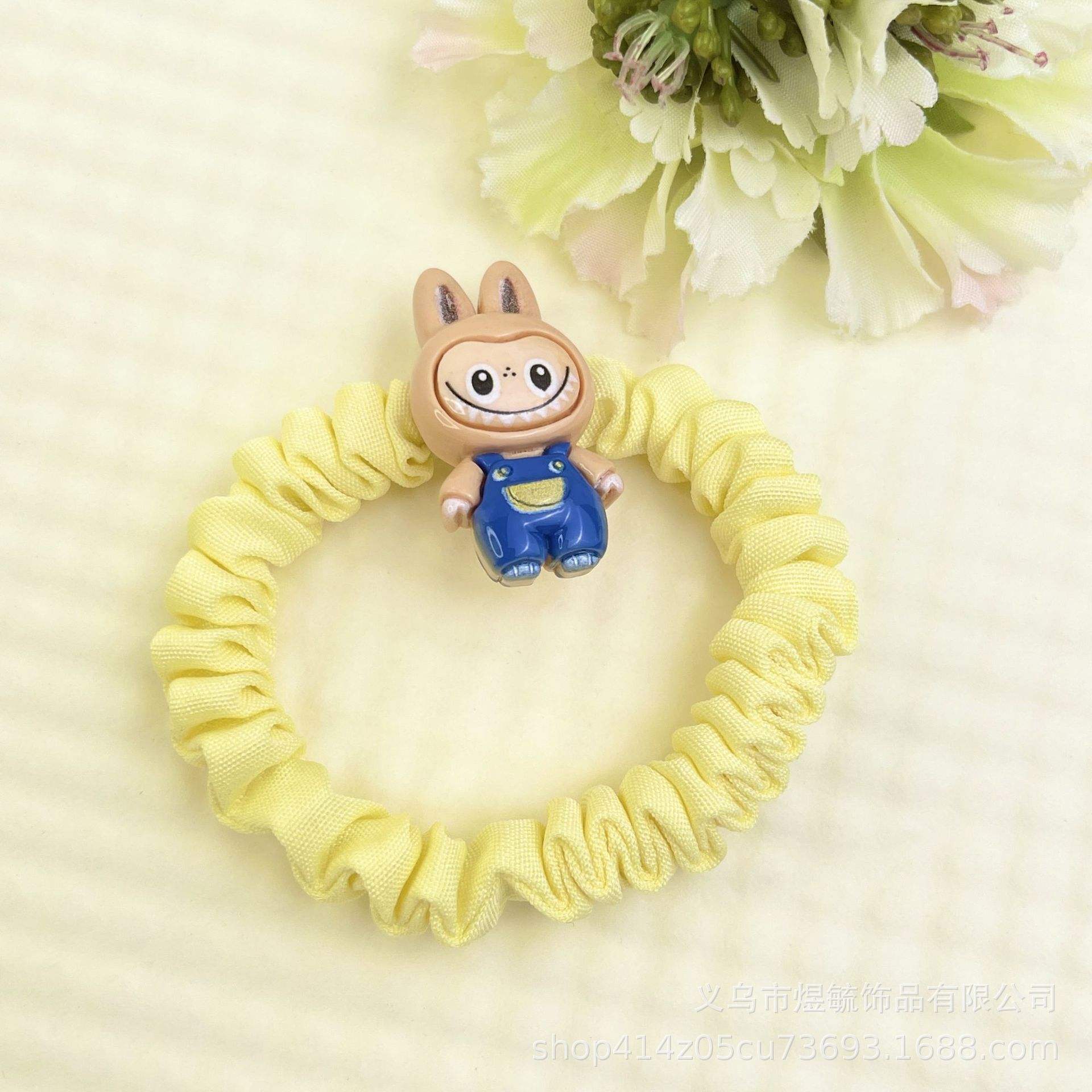 30pcs/boxes Labubu Hair Clip Head Rope Rubber Band Hair Accessories Claw Clips Side Cute Hair Clips for Girls Kids Wholesale