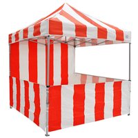Gazebo d'exposition commerciale de haute qualité 10 * 20ft auvent latéral ouvert Installation instantanée tente d'abri de voiture