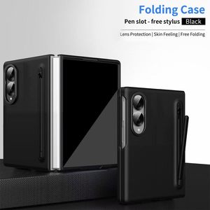 Étui de protection antichoc mat en PC rigide VAWI avec emplacements pour stylo, étui pliable pour téléphone portable <span class=keywords><strong>Samsung</strong></span> <span class=keywords><strong>Galaxy</strong></span> <span class=keywords><strong>Z</strong></span> <span class=keywords><strong>Fold</strong></span> 8 7 6 5 <span class=keywords><strong>4</strong></span> - Product Image 6