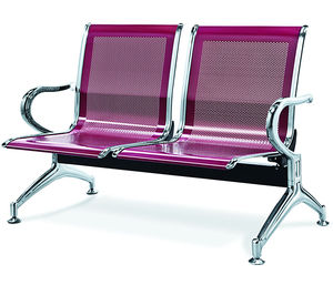Poltrona per Lounge Airport Lounge mobili Chaises a 3 posti colore grigio sedia da <span class=keywords><strong>ufficio</strong></span> 2 posti - Product Image 6