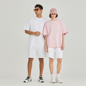 T-shirt personnalisé en coton biologique épais 280 g/m², coupe oversize à épaules tombantes pour homme, <span class=keywords><strong>taille</strong></span> 3XL/<span class=keywords><strong>S</strong></span>, avec motif logo - Product Image 5