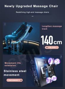 Poltroncina massaggiante OGAMACRIUS spedizione gratuita corpo intero 3d elettrico a gravità Zero in pelle imballaggio massaggiatore OEM 97kg/77kg C320L-23 - Product Image 4