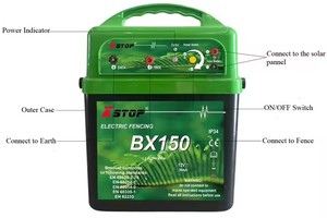 Électrificateur d'énergie <span class=keywords><strong>solaire</strong></span> 1.5J <span class=keywords><strong>pour</strong></span> le bétail Électrificateur de clôture électrique à <span class=keywords><strong>batterie</strong></span> <span class=keywords><strong>solaire</strong></span> - Product Image 3