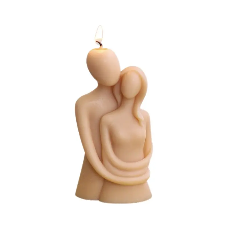 Großhandel handgemachte benutzer definierte romantische Paar Kerze Duft Luxus Soja Kerze Private Label Home Dekoration Hochzeits geschenk