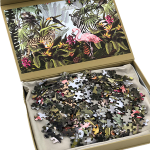 Prezzo di fabbrica all'ingrosso personalizzato di alta qualità di lusso 500 1000 pezzi <span class=keywords><strong>Puzzle</strong></span> bambini giochi per adulti giocattolo <span class=keywords><strong>Puzzle</strong></span> - Product Image 3