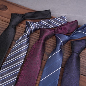 Corbatas de Jacquard a Rayas de 8 cm para Hombre, Tejidas, Formales de Negocios, Casuales, para Regalo, <span class=keywords><strong>Traje</strong></span> de Conferencia, <span class=keywords><strong>Camisa</strong></span> - Product Image 1