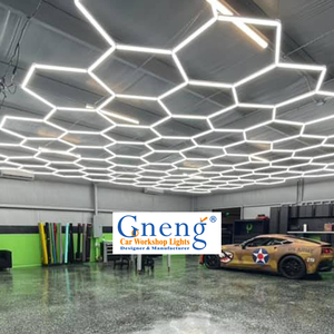 Atelier Offres Spéciales détaillant d'éclairage d'hexagone pour des lumières de nid d'abeilles de magasin et de <span class=keywords><strong>garage</strong></span> de voiture - Product Image 4