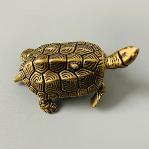 Pisapapeles de escritorio de tortugas de latón de último diseño para regalar - Product Image 3